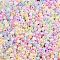 12/0 Glass Seed Beads, Ceylon, Round, Mixed Color, 2mm, Hole: 1mm