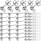 150Pcs 202 Stainless Steel Ball Stud Earring Findings, with 304 Stainless Steel Pins and Vertical Loop, 150Pcs Jump Rings, 300Pcs Ear Nuts, Stainless Steel Color, 15mm, Hole: 1.7mm, Pin: 0.7mm