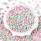 Opaque Acrylic Beads, Peanut, Mixed Color, 6.5x4x3mm, Hole: 1.5mm, about 199pcs/10g