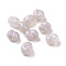 Opaque Acrylic Beads, Glitter Beads, Rice, Rosy Brown, 16x13.8x11.5mm, Hole: 1.8mm, about 333pcs/500g