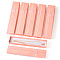 Cardboard Necklace Boxes, with Sponge Inside, Rectangle with Bowknot, Pink, 20x4.2x2.2cm