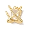 Brass Micro Pave Clear Cubic Zirconia Pendants, Rectangle, Real 18K Gold Plated, 20x18x3x10mm