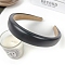 PU Leather Hair Bands, Gray, 159x140mm