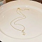 Stainless Steel Cable Chain Necklaces, Rhinestone Pendant Necklaces, Clover, 8.27~19.69 inch(21~50cm)
