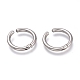 201 Stainless Steel Clip-on Earrings EJEW-L256-04C-P-1