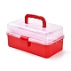 Rechteckige tragbare Aufbewahrungsbox aus PP-Kunststoff CON-D007-01D-2