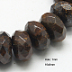 Natural Bronzite Beads Strands G-G255-16x8mm-22-1