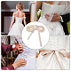 Cloth Cord for Women's Wedding Dress Zipper Replacement OCOR-WH0046-33-5