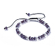 Adjustable Glass Braided Bead Bracelets BJEW-JB04421-02-1