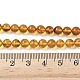Янтарные шарики нити G-L095-B01-6mm-02-5