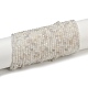 Натуральный белый лунный камень бисер пряди G-D304-01-2.5mm-2