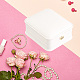 2 шт. подарочные коробки с подвеской из искусственной кожи LBOX-CL0001-01-5