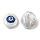 Perles de perles de keshi naturelles de style baroque PEAR-F019-01A-2