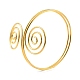 Oberarm-Manschettenband mit Wirbelspirale aus Draht AJEW-G033-03G-3