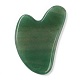 Natürliche grüne Aventurine Gua Sha Boards G-B003-01-2