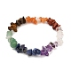 Ensembles de bijoux de bracelets de cheville et de bracelets extensibles en pierres précieuses naturelles SJEW-JS01133-2