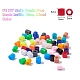 1500 pièces 15 couleurs pe bricolage perles melty perles fusible recharges DIY-YW0003-23-3