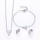 304 Stainless Steel Jewelry Sets SJEW-H138-04-2