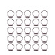 Bases de anillo con almohadilla de latón pandahall elite KK-PH0001-15S-1