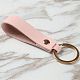PU Leather Keychain with Iron Belt Loop Clip for Keys PW23021326393-1