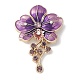 Цветочные эмалевые булавки JEWB-M067-04KCG-02-1