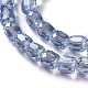 Electroplate Glass Beads X-GLAA-F108-13B-05-1
