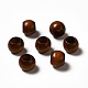 Perles en bois teintées WOOD-C013-01-3