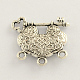 Tibetan Style Zinc Alloy Chandelier Components TIBE-Q033-03-1