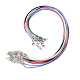 10pcs 10 Farben gewachste Schnur Halskette machen NCOR-YW0001-01-2