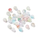 Perle di vetro crepitio smerigliato GLAA-P029-05-1