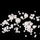 Pandahall alrededor de 804 piezas 6 tamaños sin agujeros / perlas imitadas sin perforar accesorios de ropa para rellenos de jarrones ACRP-PH0001-01-4