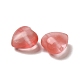 Cerise quartz perles de verre G-K248-A05-2