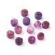 Lepidolita natural / hebras de perlas de piedra de mica púrpura G-F626-01-C-3