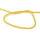 編み込みナイロン糸  ビーズジュエリー作りのための中国結びコードビーズコード  ゴールド  0.5mm  約150ヤード/ロール NWIR-R006-0.5mm-543-3