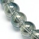 Electroplate Glass Beads Strands X-EGLA-J001-8mm-C07-2