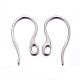 304 Stainless Steel Earring Hooks STAS-O110-19P-2