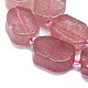 Chapelets de perles aux fraises en quartz naturel G-K245-J03-E01-3