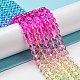 Dyed & Heated Synthetic Quartz Beads Strands G-P502-01A-04-2