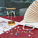 Superfindings Kit de découverte de fabrication de bijoux à bricoler soi-même sur le thème de Noël DIY-FH0005-65-5
