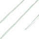 フラットワックスポリエステル糸ストリング  マイクロマクラメコード  革縫い用  ミディアムアクアマリン  0.8~0.9x0.3mm  約109.36ヤード（100m）/ロール YC-D004-01-031-3