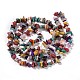 Natural & Synthetic Gemstone Chips Beads Strands G-L154-21-3