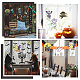 Gorgecraft 2 Sets Halloween Thema PVC selbstklebende Aufkleber Dekorationen DIY-GF0005-67-7