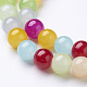 Glass Beads Strands GLAA-D085-8mm-3