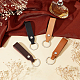 WADORN 4 Colors Cowhide Leather Keychain DIY-WR0001-72-5
