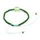 (Schmuckpartys im Fabrikverkauf) Armbänder aus geflochtenen Perlen aus Nylonfaden BJEW-JB04807-02-2