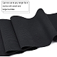 ベネクレアラテックス超ワイドフラット弾性輪ゴム  ウェビング衣類縫製アクセサリー用  ブラック  300mm  1 M EC-BC0001-32B-3