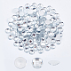 FINGERINSPIRE 200 Pcs 14mm Flat Back Round Acrylic Rhinestone Gems with Container Clear Circle Crystals Bling Jewels Acrylic Jewels Embelishments for Costume Making Cosplay Jewels Crafts GACR-FG0001-10-4