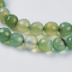 Natural Agate Beads Strands G-G580-6mm-M-3