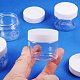PandaHall 1 Set Transparent Plastic Bead Containers Column Shape Bottles Clear Bead Containers for Jewelry Storage 5x4.3cm PH-CON-WH0028-01B-3