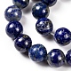 Lapis lazuli naturelles perles rondes brins X-G-I181-09-10mm-3